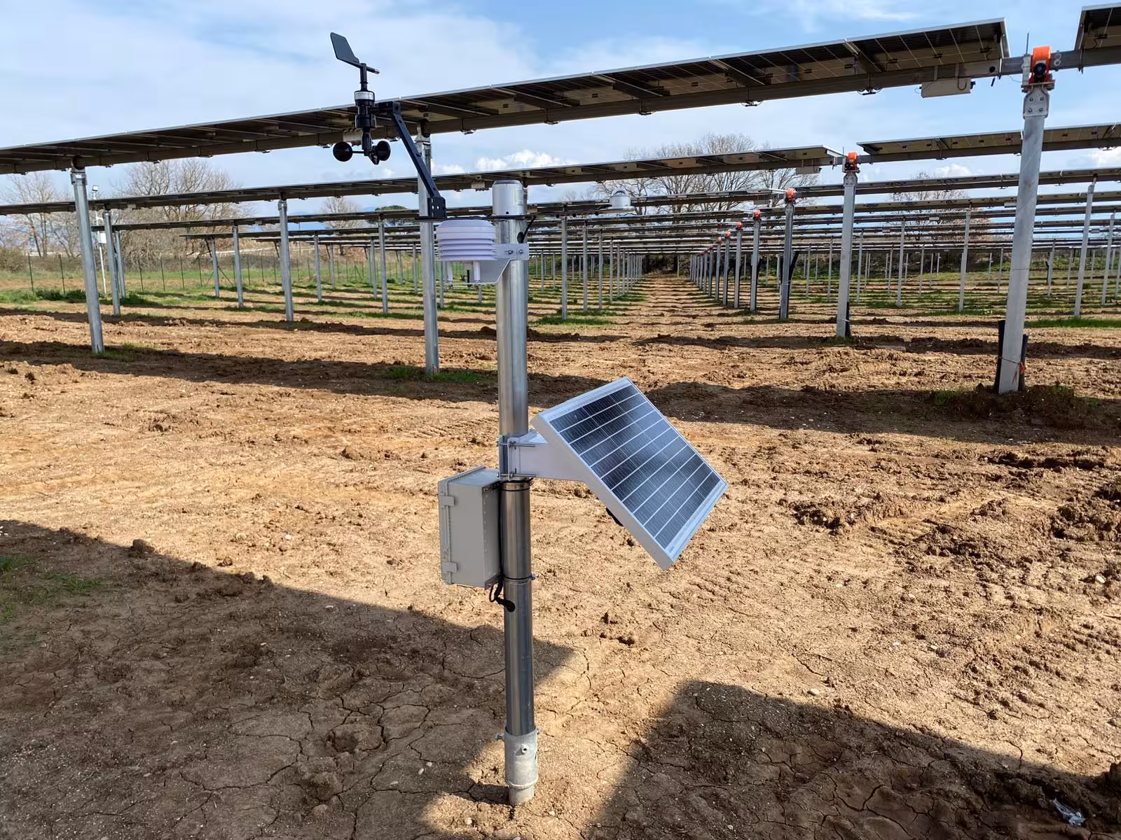 Installazione stazione sul campo 2